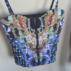 Maaji Diamond Stallion Tankini Top